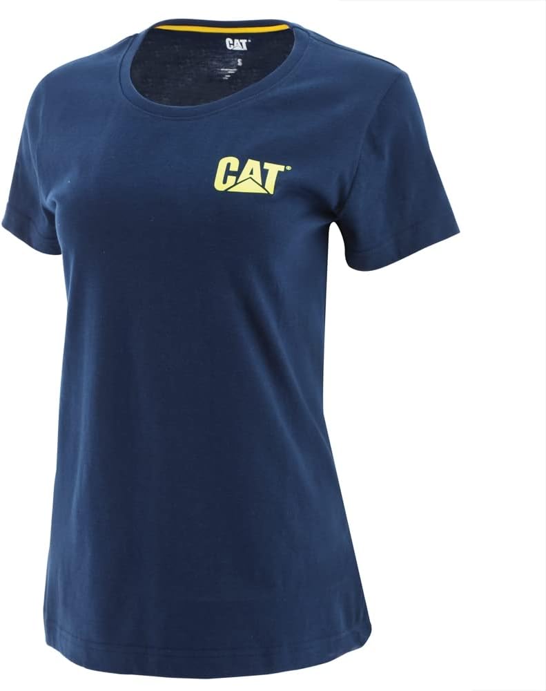 CAT Womens Trademark T-Shirt - Detroit Blue
