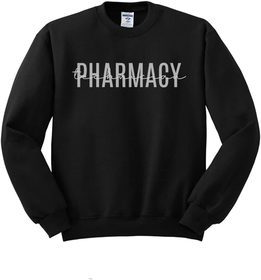 Pharmacy Technician Sweatshirt Unisex - Black