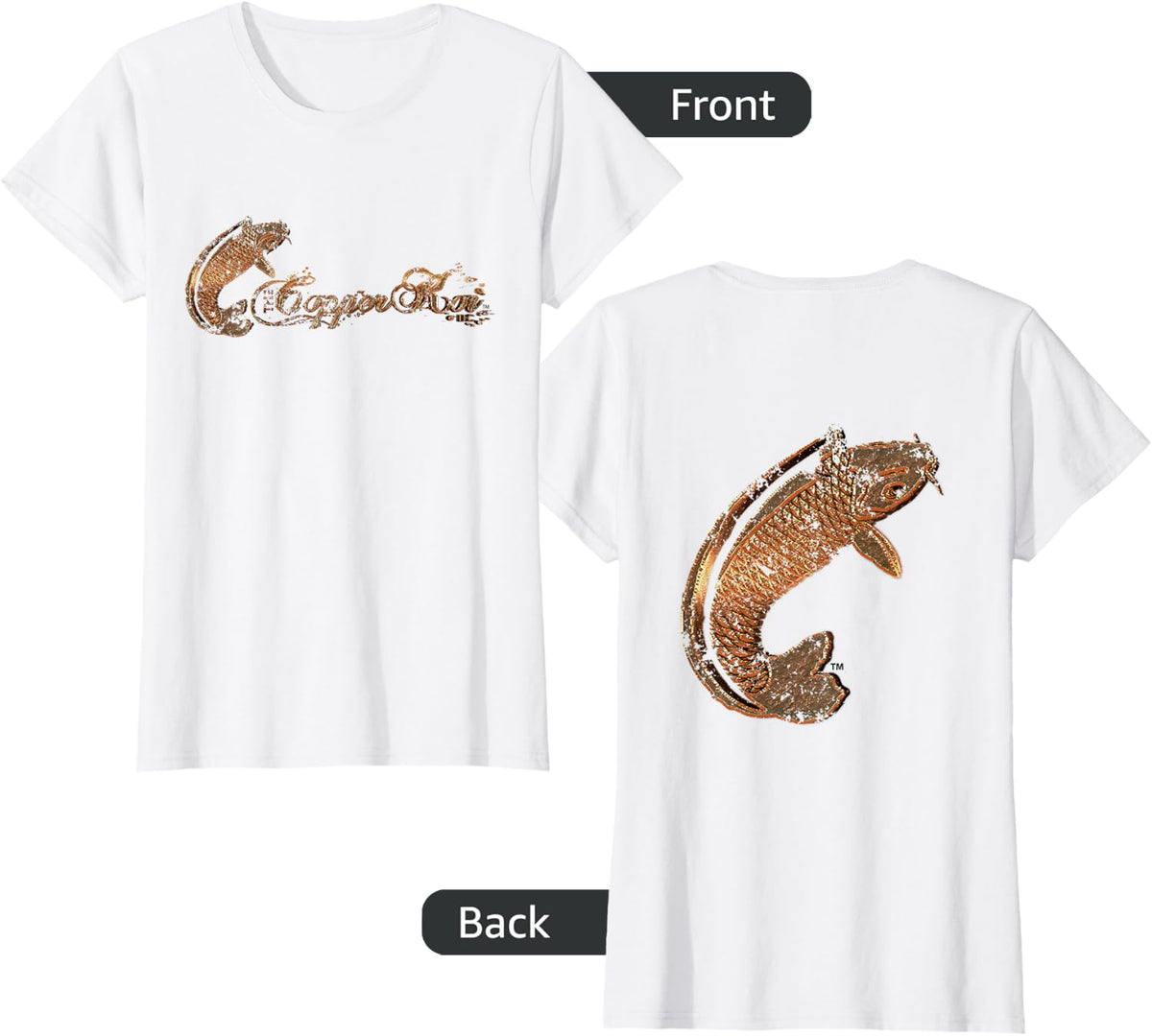 Official Copper Koi T-Shirt T-Shirt - White