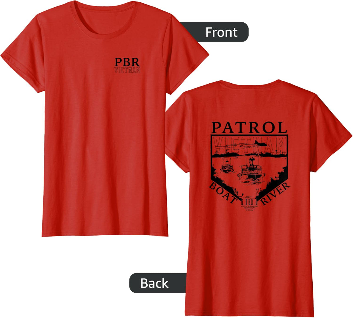 PBR VIETNAM T-Shirt - Red