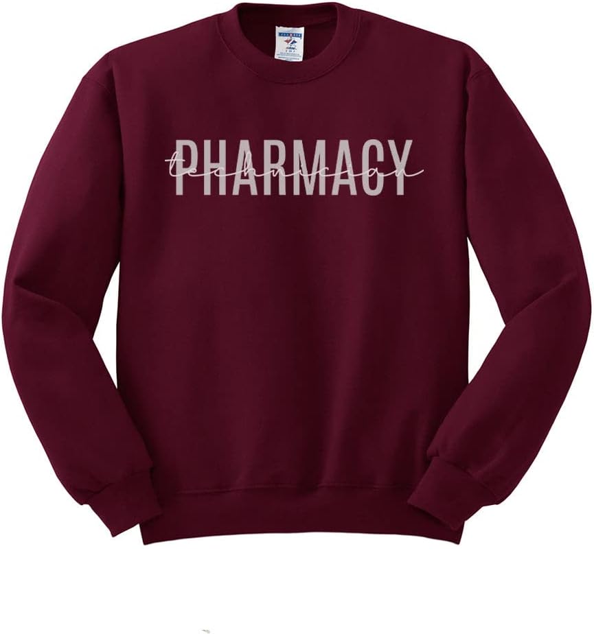 Pharmacy Technician Sweatshirt Unisex - Maroon