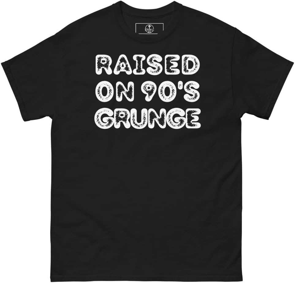 Raised on 90's Grunge Unisex Classic tee - Black