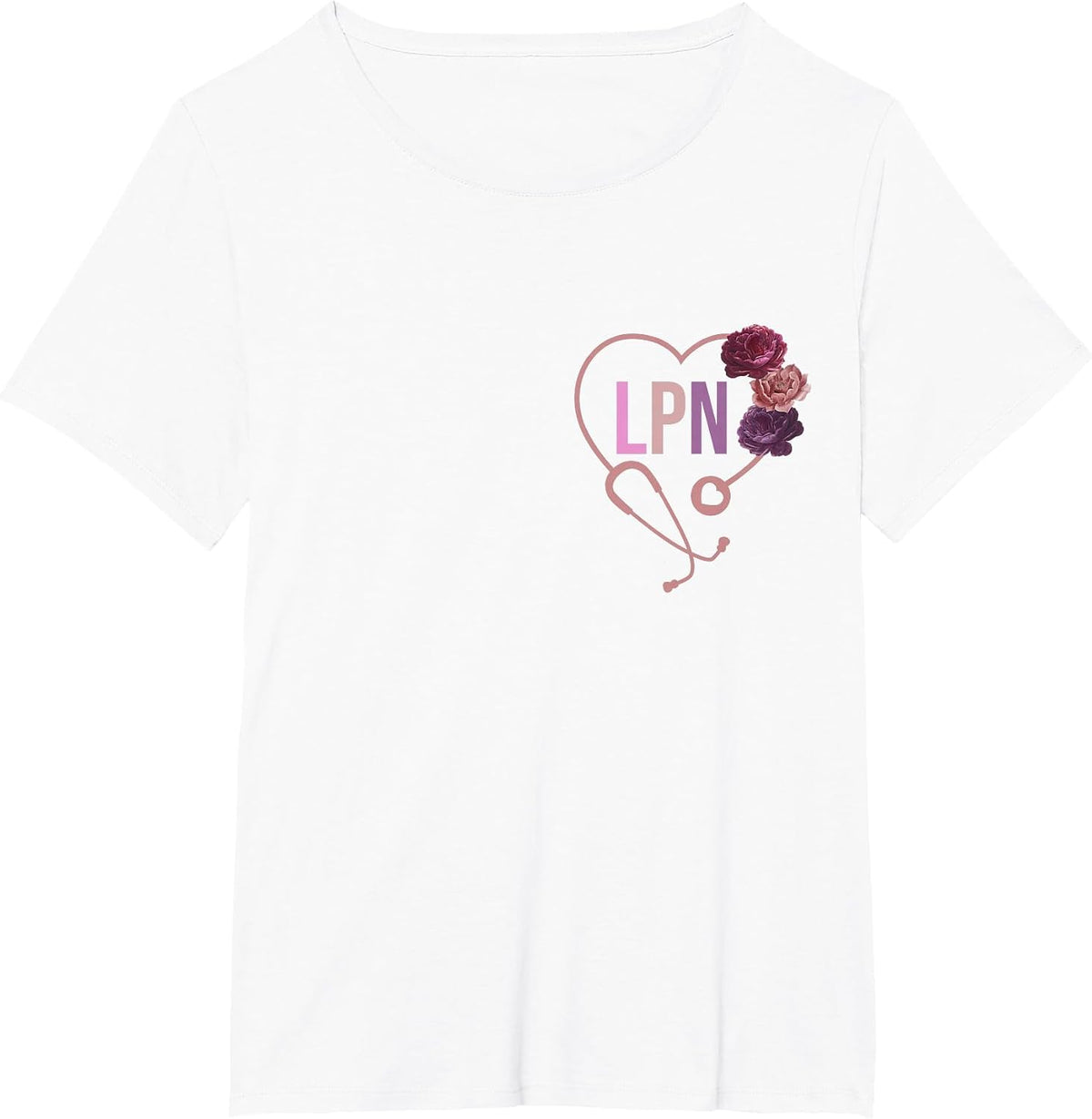LPN Licensed Practical Nurse LPN T-Shirt - White