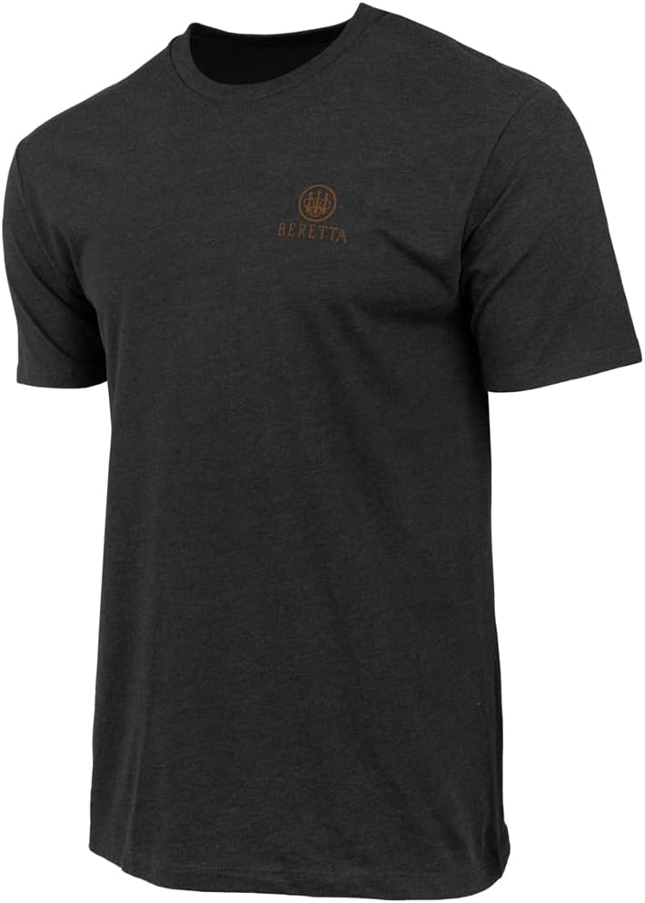 Beretta Men's Legacy Crew Neck T-Shirt - Heather Charcoal