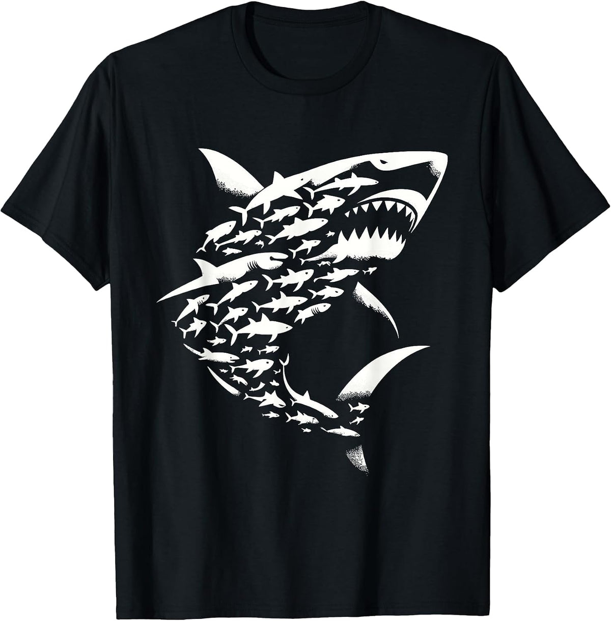 Shark Lover Marine Biology Animal Science Sharks T-Shirt - Black