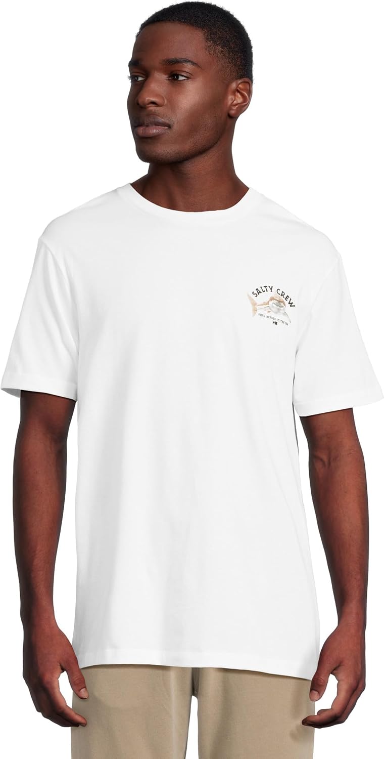 Salty Crew Men's Lurking Short Sleeve Tee - White