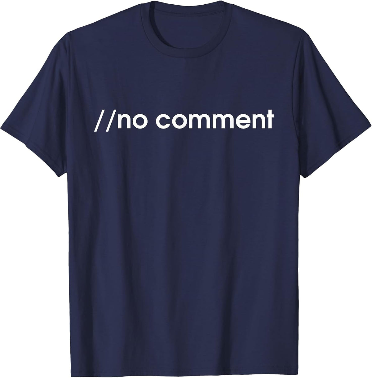 Programming Joke Coding Programmer Engineer Developer T-Shirt - Navy Blue