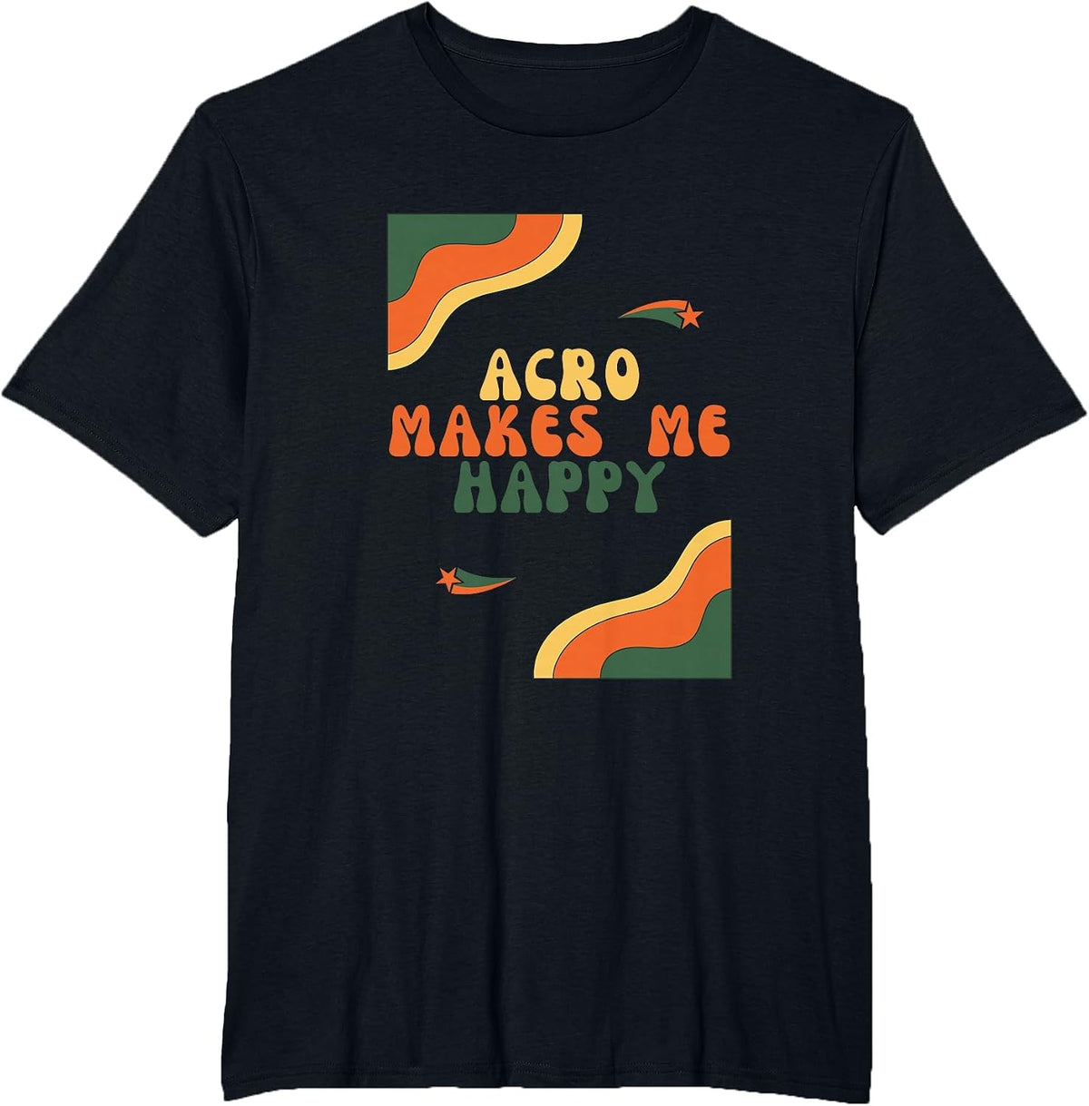Acrobatics and Yoga ACRO T-Shirt - Black