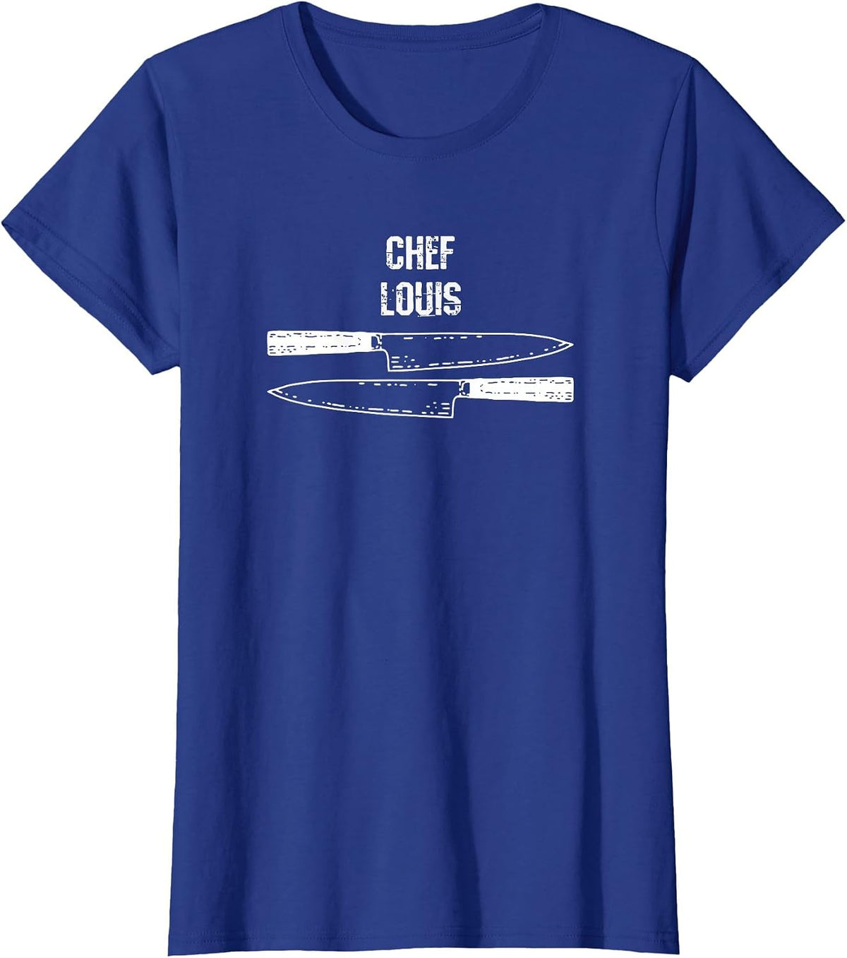 Chef Louis T-Shirt - Royal Blue