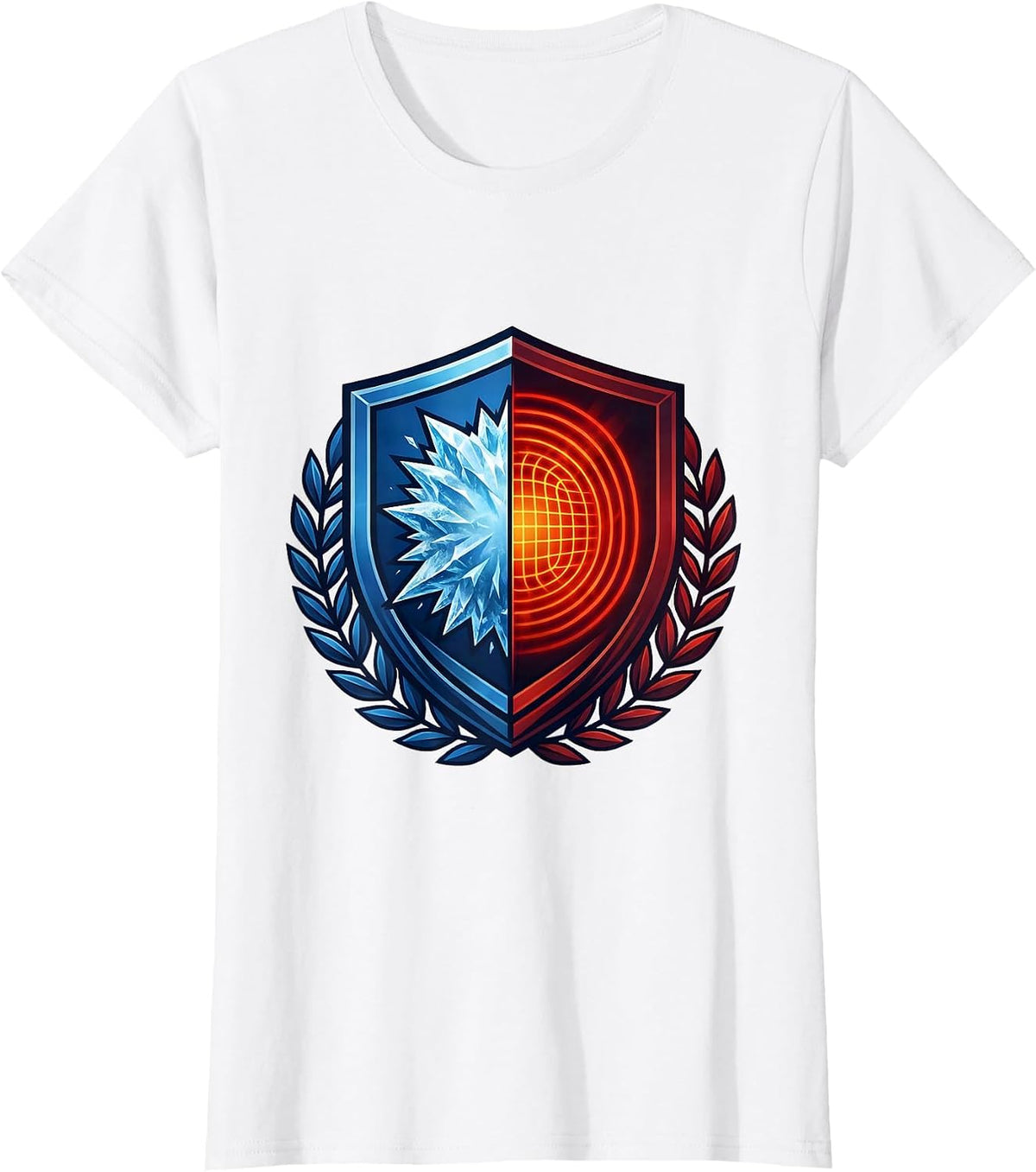 Ice Pack and Heat Pad Physical Therapy Design T-Shirt - White