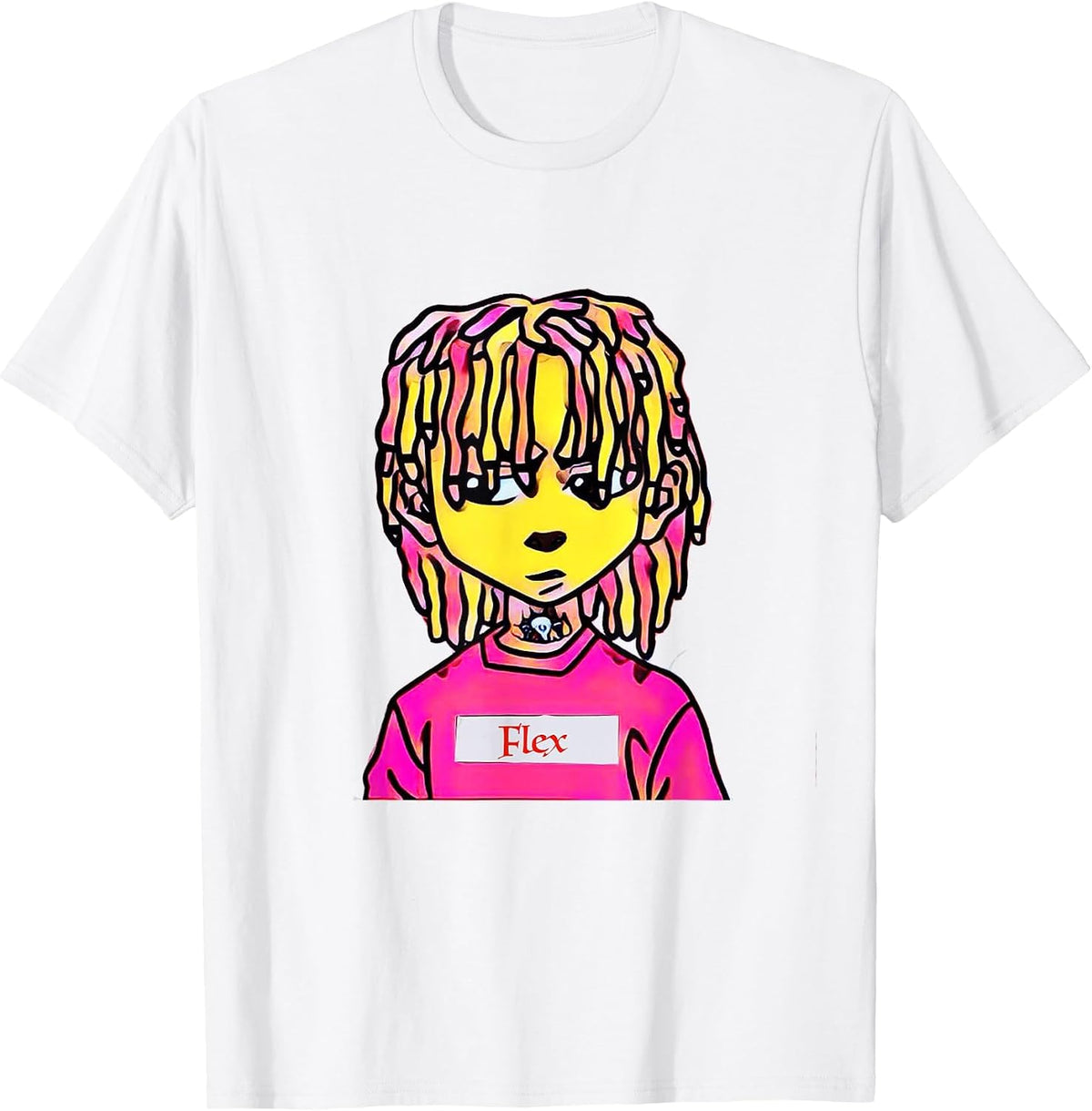 Lil and Big Cartoon Shirt T-Shirt - White