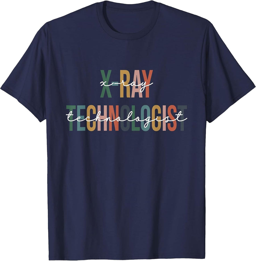 Xray Technologist Xray Tech Radiologic Technologist T-Shirt - Navy Blue