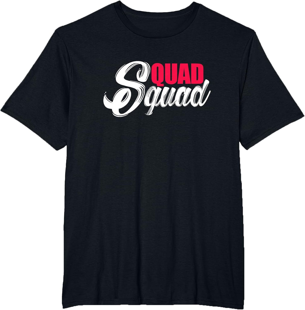 Quad Squad ATV Four Wheeler Biker T-Shirt - Black