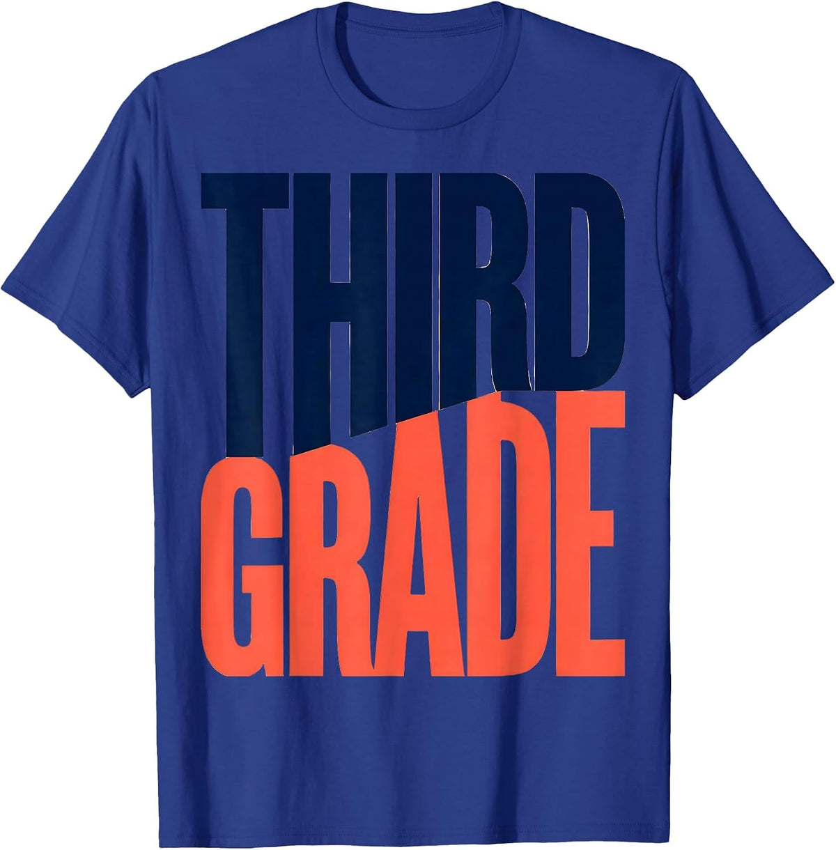 Men's Third Grade Cute Preppy Back To School Girl Teacher T-Shirt - Royal Blue