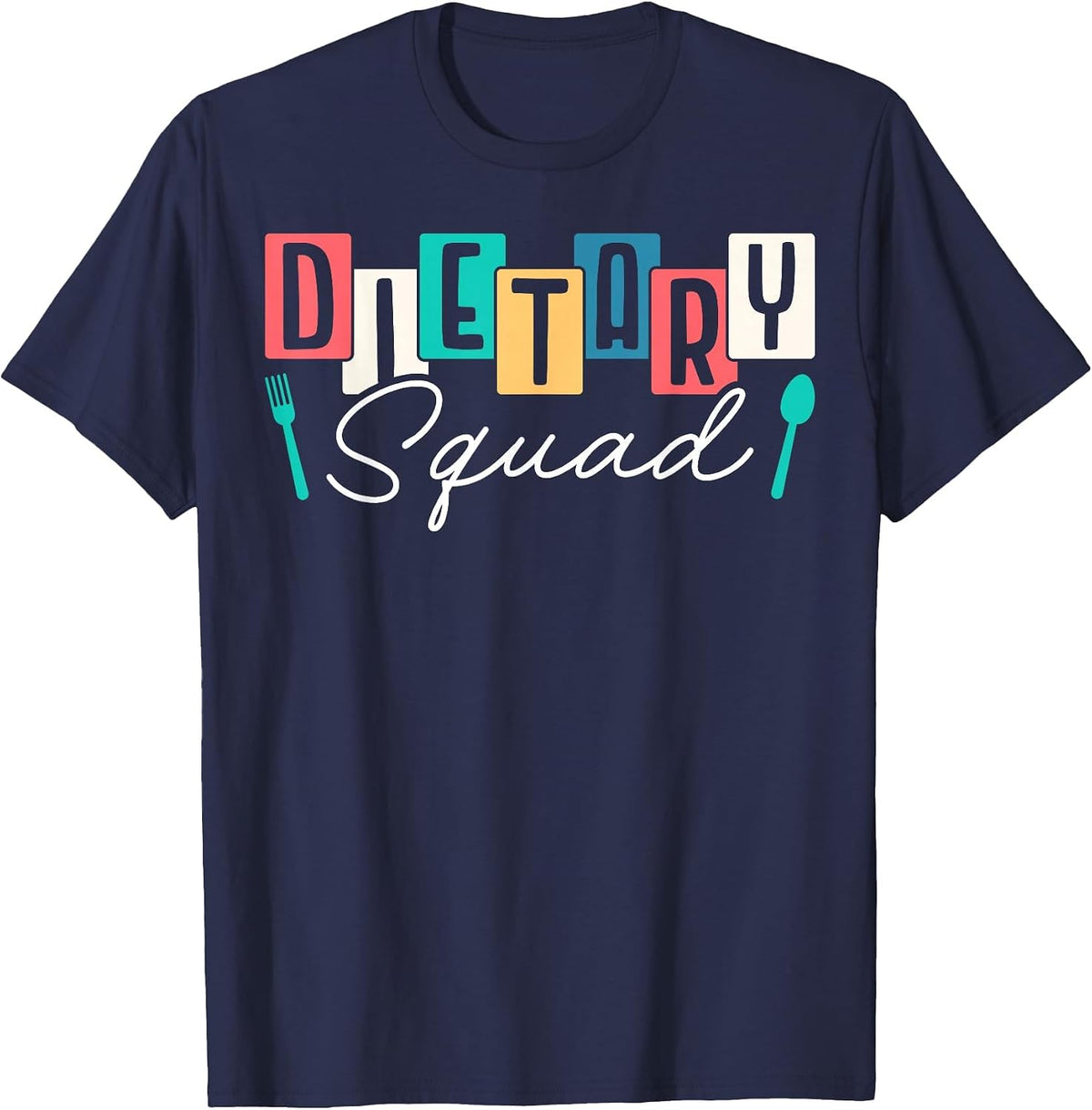 Dietary Squad Dietary Worker T-Shirt - Navy Blue