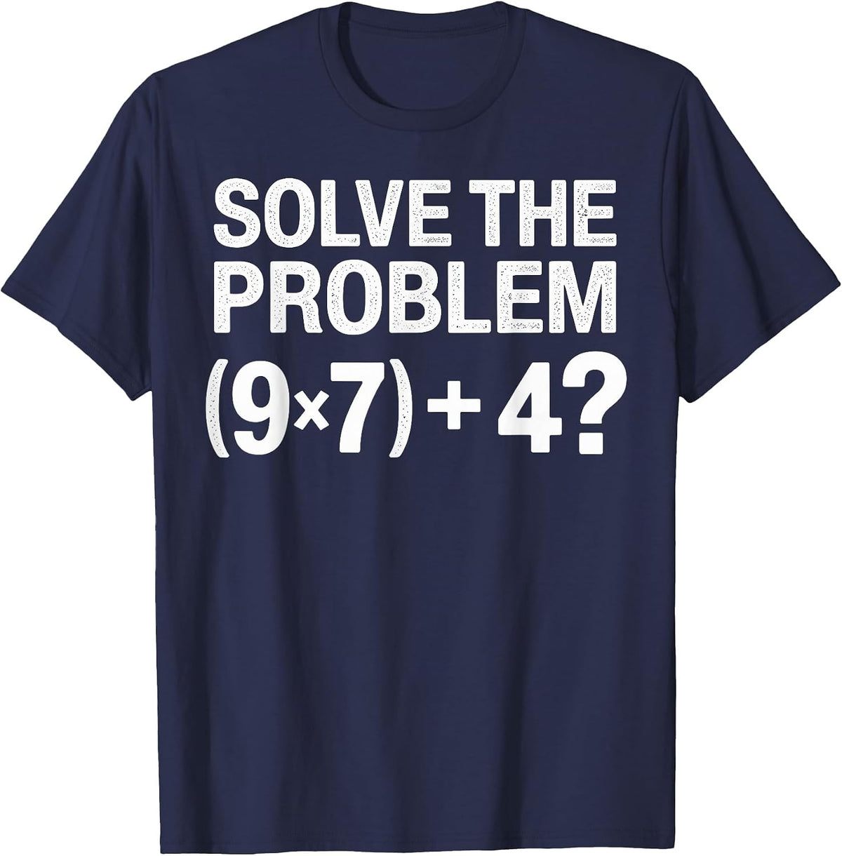 Funny 67 Meme PEMDAS Math Teacher Brainrot Elementary Joke T-Shirt - Navy Blue