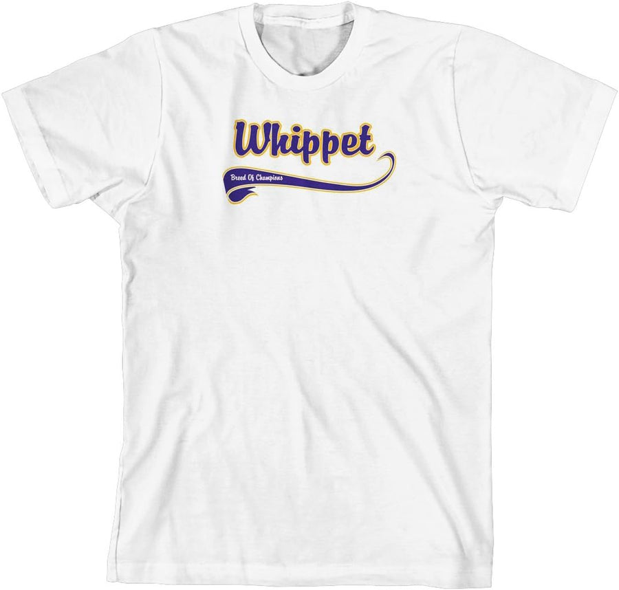 Cahoon's Closet Whippet Breed of Champion Brand T-Shirt - Ash Grey