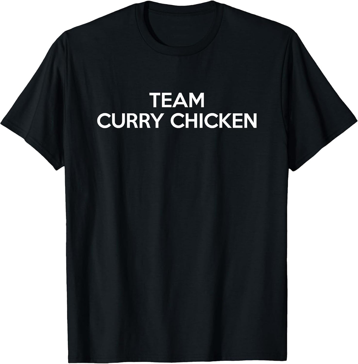 Team Curry Chicken Trinidad Soca T-Shirt T-Shirt - Black