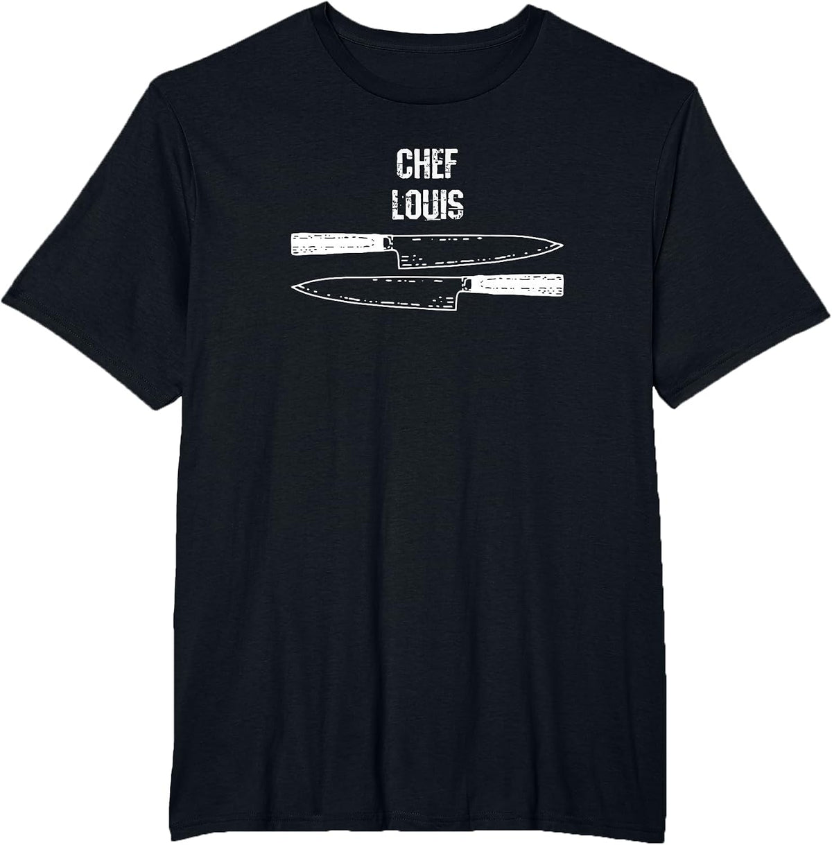 Chef Louis T-Shirt - Black