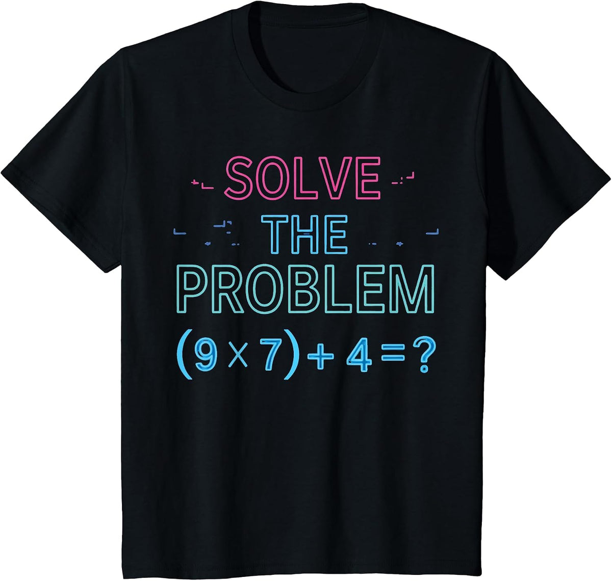 Funny 67 Meme PEMDAS Elementary Math Teacher Brainrot Joke T-Shirt - Black