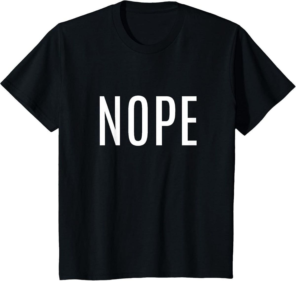 Nope T-Shirt - Black