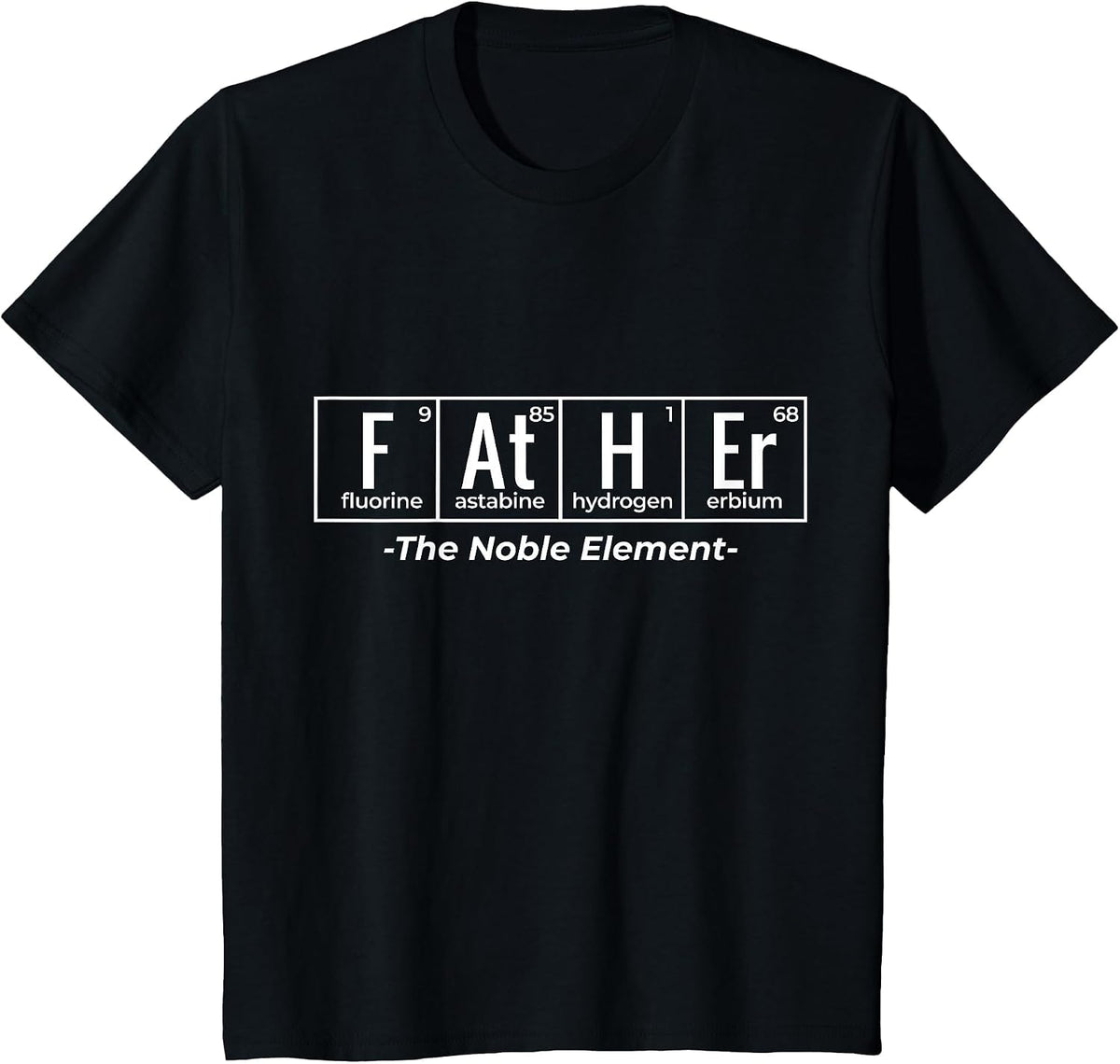 Father the Noble Element T-Shirt - Black