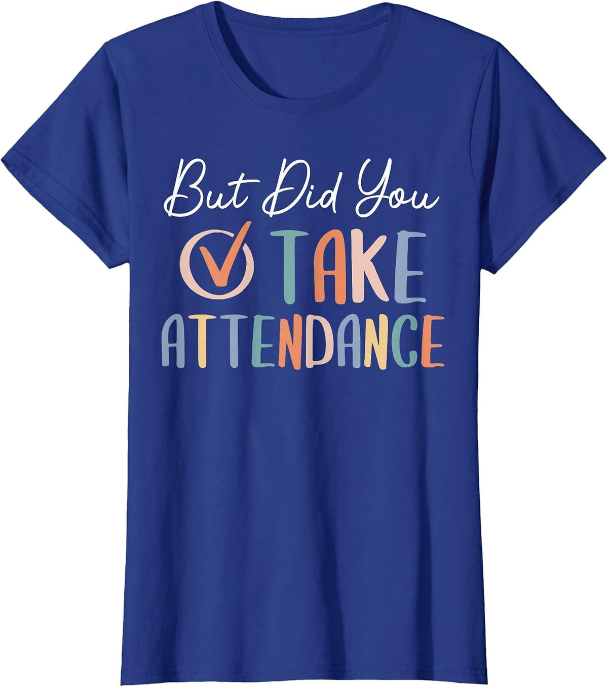 Secretary Team T-Shirt - Royal Blue