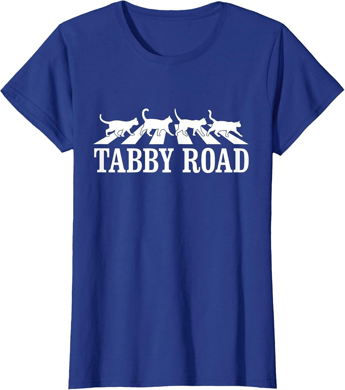 Tabby Road T-Shirt - Royal Blue