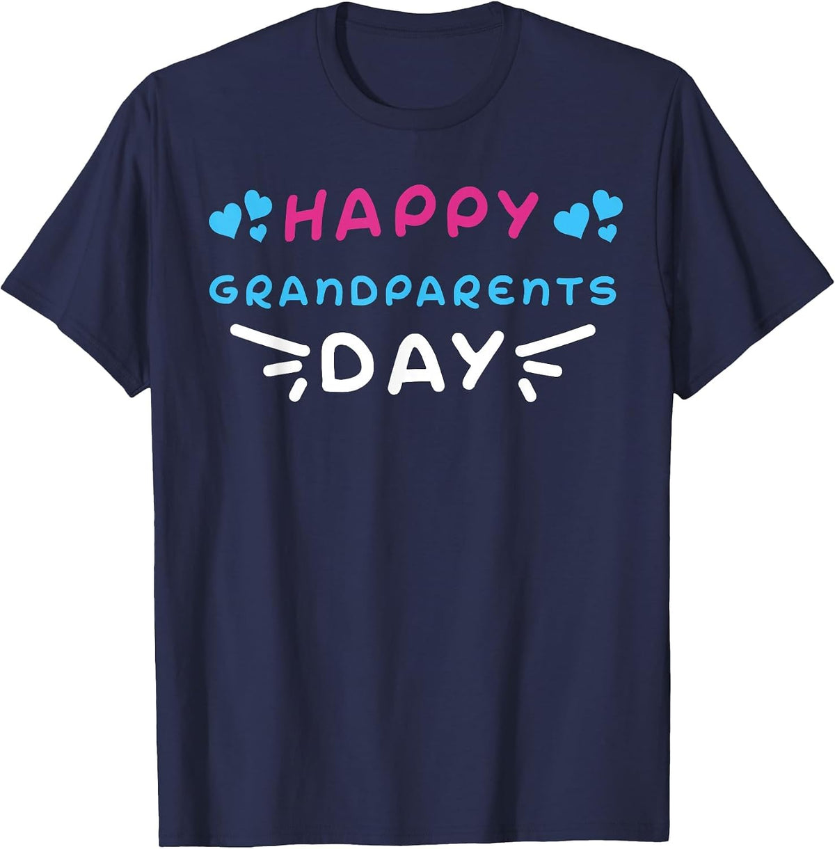 Grandparents Day t-Shirt T-Shirt - Navy Blue