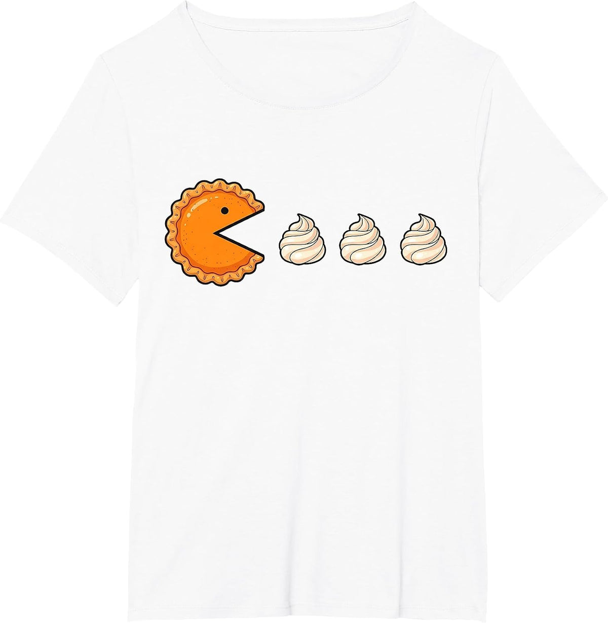Pumpkin Pie Gamer Thanksgiving Gaming Men Women Kids Boys T-Shirt - White