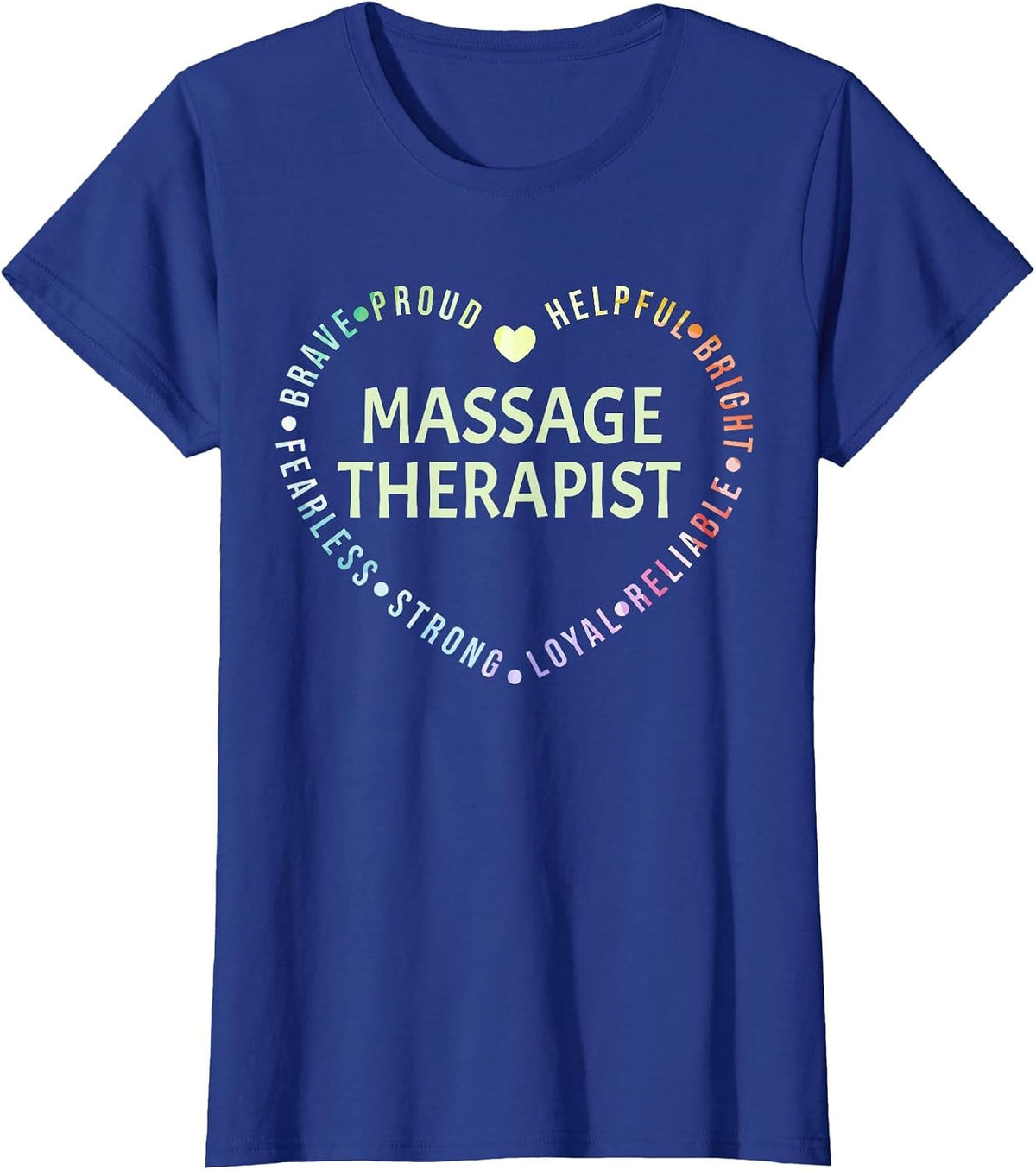 Massage Therapist Massage Therapy T-Shirt - Royal Blue