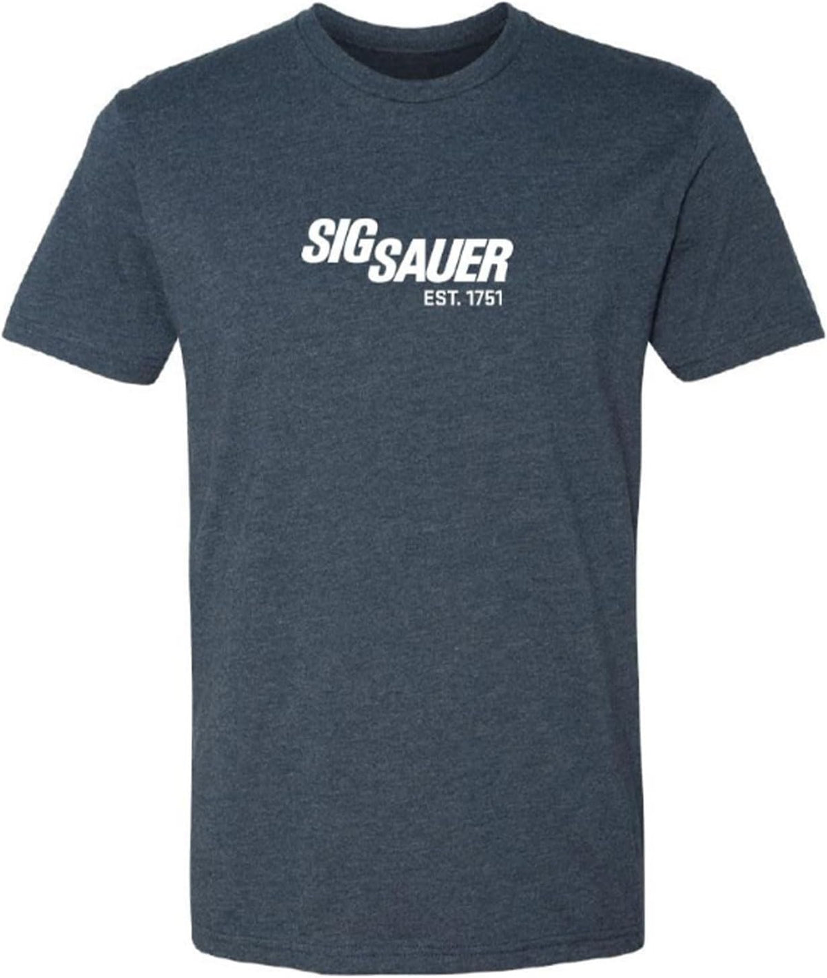 Sig Sauer Men's Established Ultra Soft Short Sleeve T-Shirt - Blue