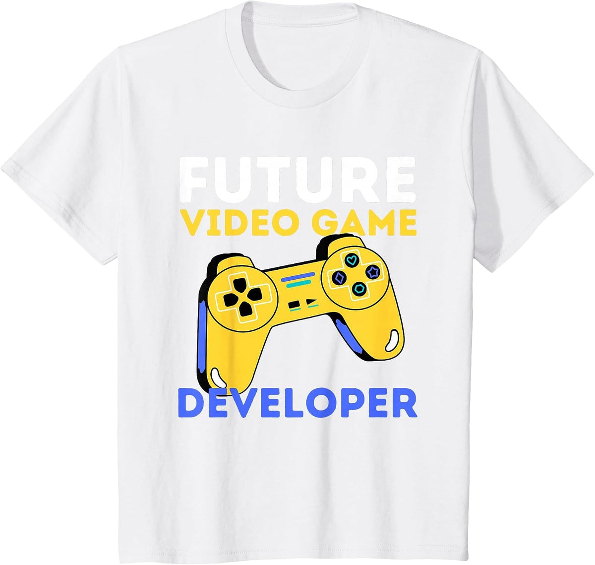Future Video Game Developer - Game Designer & Programmer T-Shirt - White