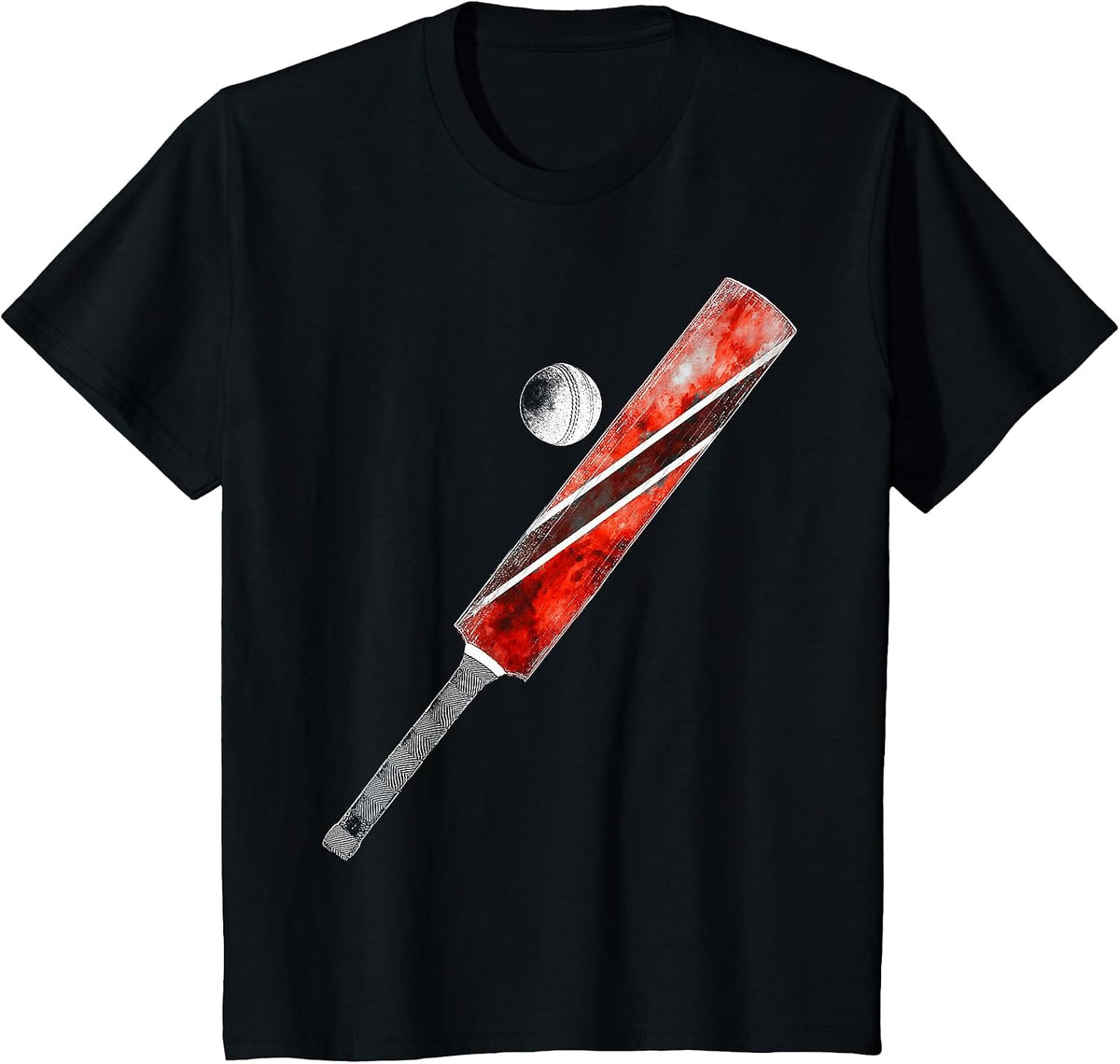 Vintage Cricket Trinidad Flag T-Shirt Trinidadian Pride T-Shirt - Black