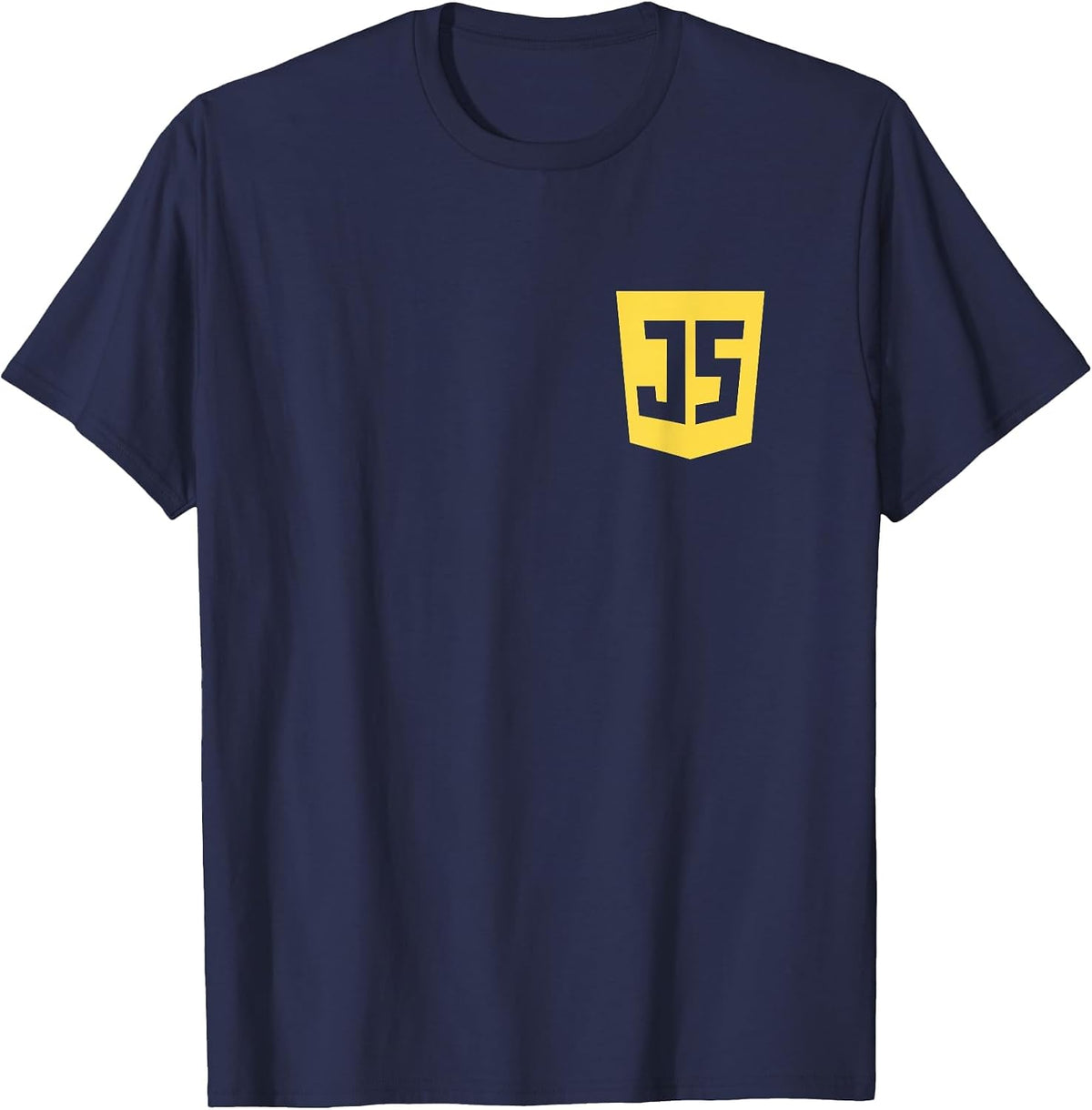 Javascript Programmer JS T-Shirt Computer Developers tee T-Shirt - Navy Blue