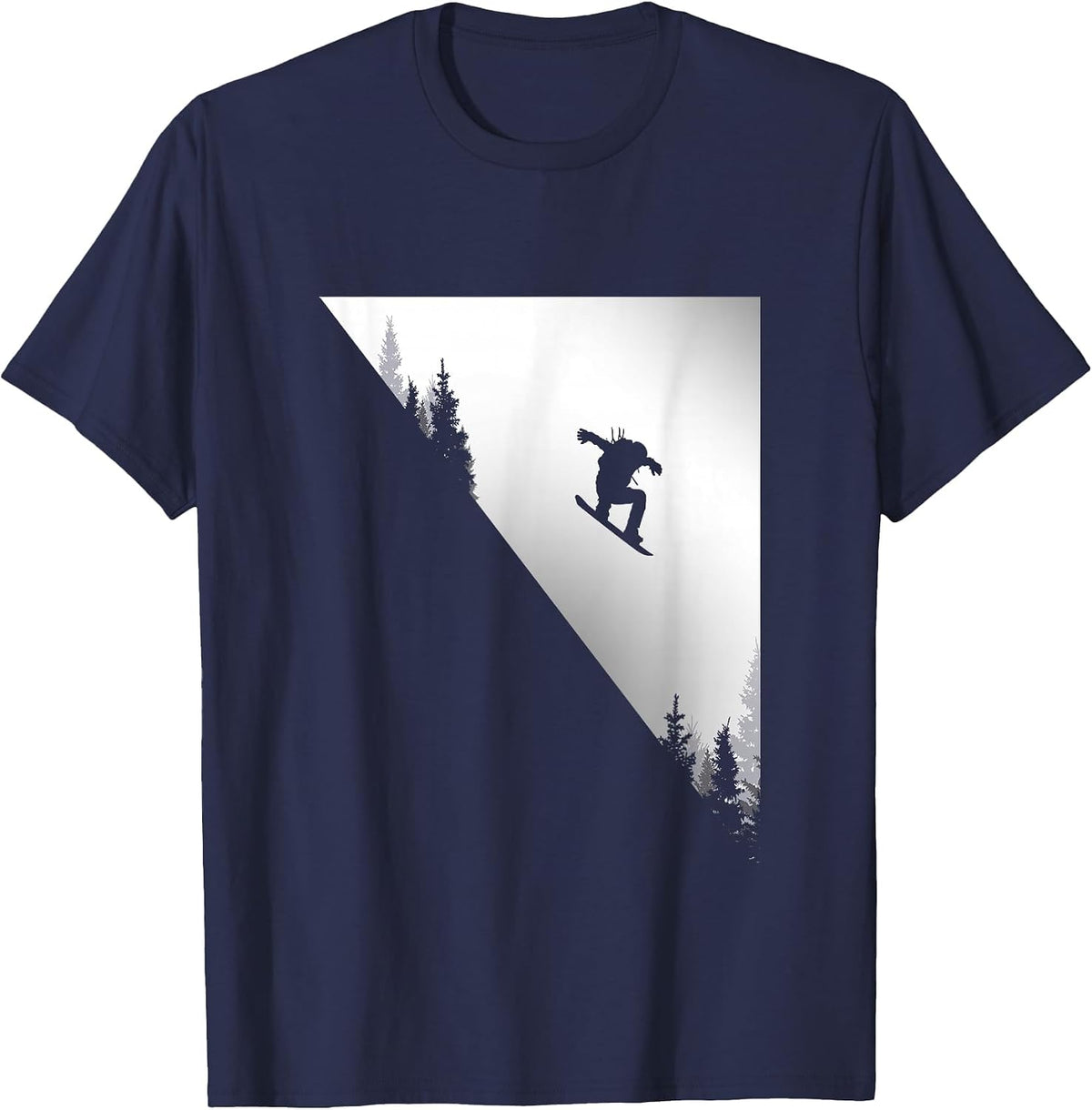 Snowboard Apparel - Snowboarding Snowboarder Snowboard T-Shirt - Navy Blue