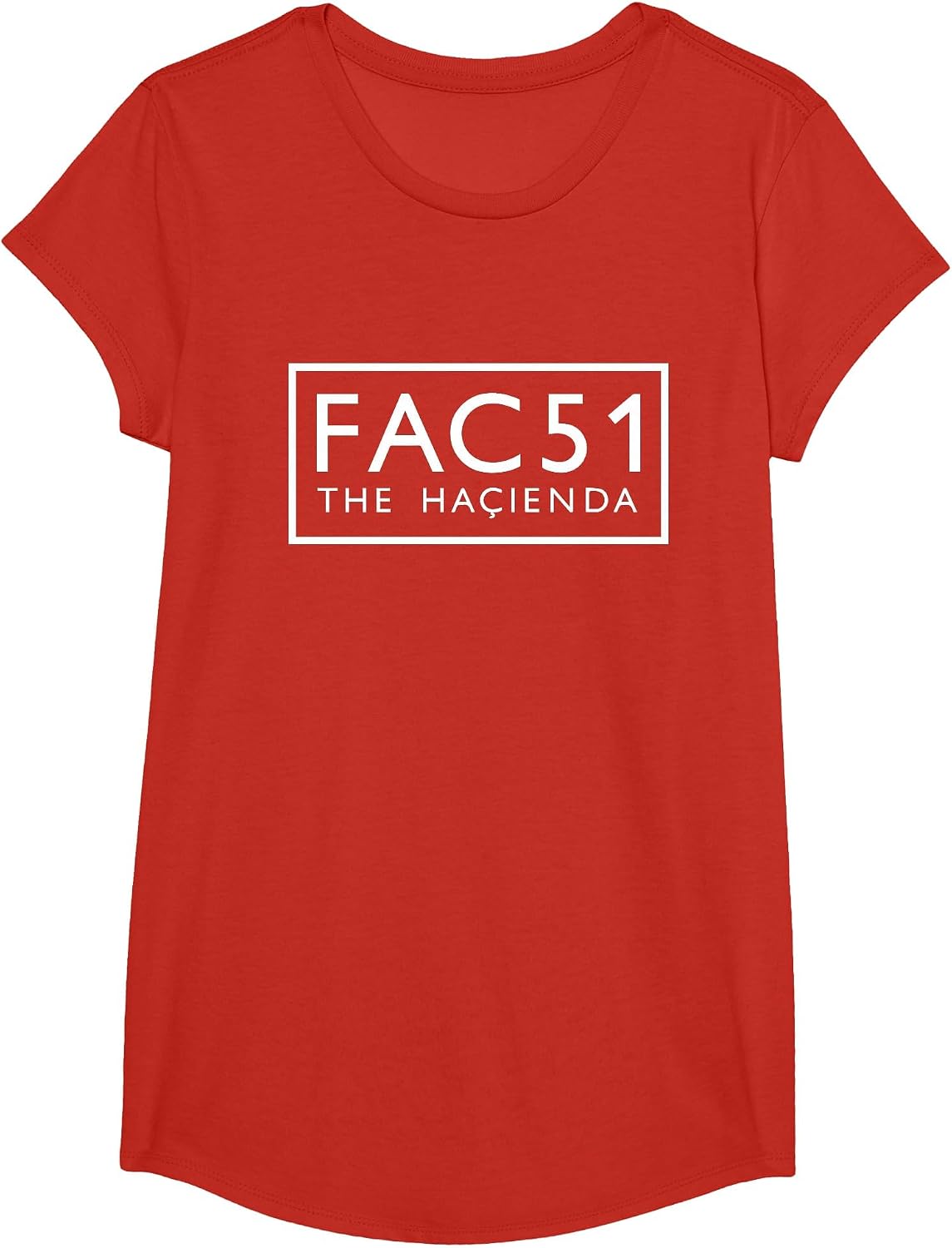 FAC51 Hacienda T-Shirt T-Shirt - Girls Red
