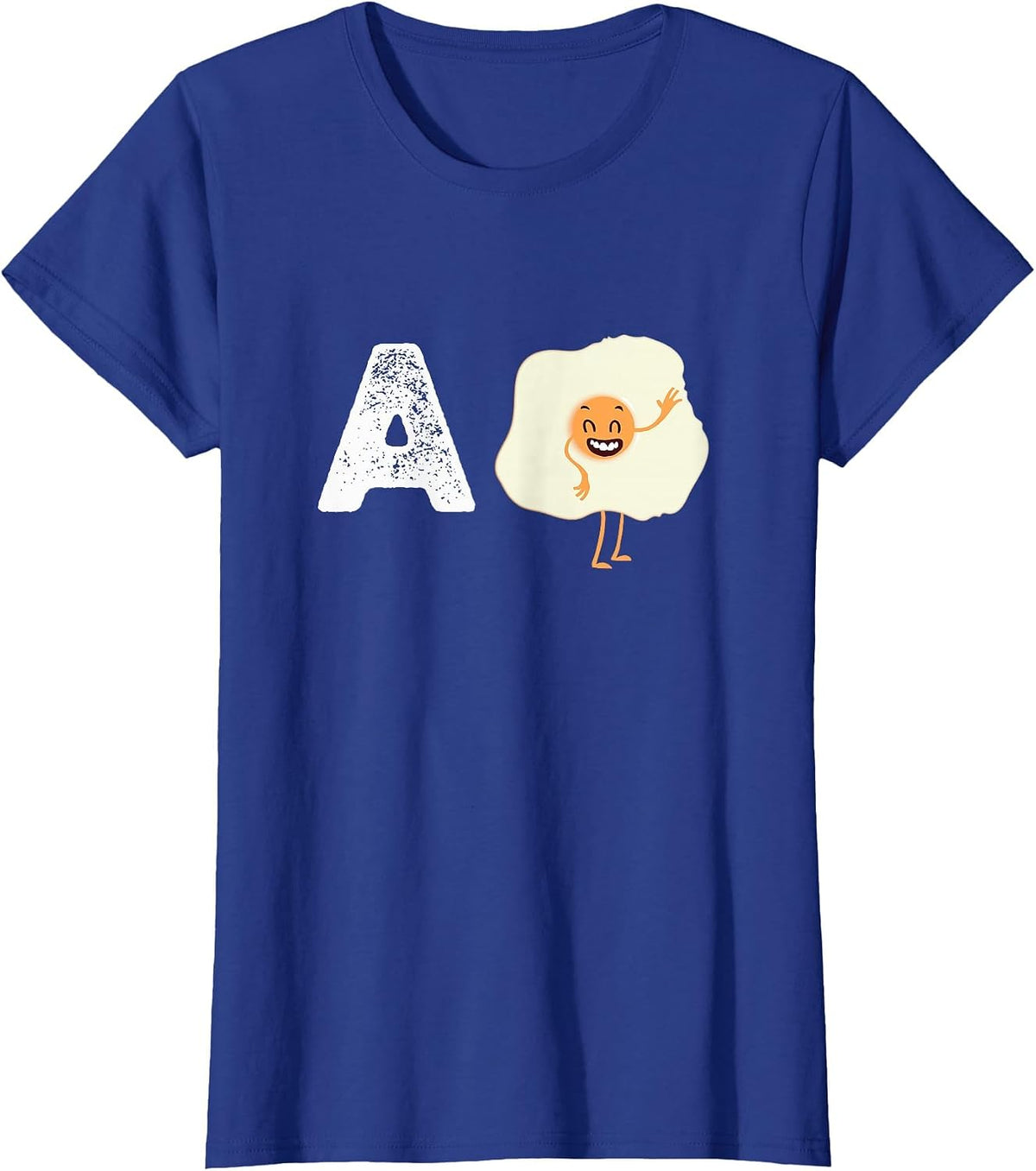 Ahuevo Funny Spanish Egg Lover Pun T-Shirt - Royal Blue