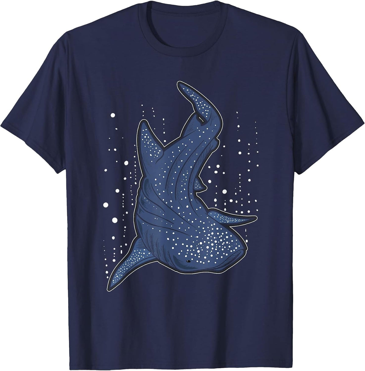Whale Shark T-Shirt - Navy Blue