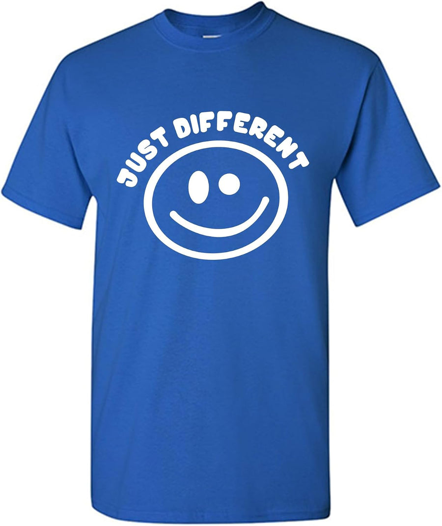 Feelin Good Tees Support Autism Awareness Colorful Puzzle Piece Graphic T-Shirt | Casual Style Novelty T-Shirts Everyday