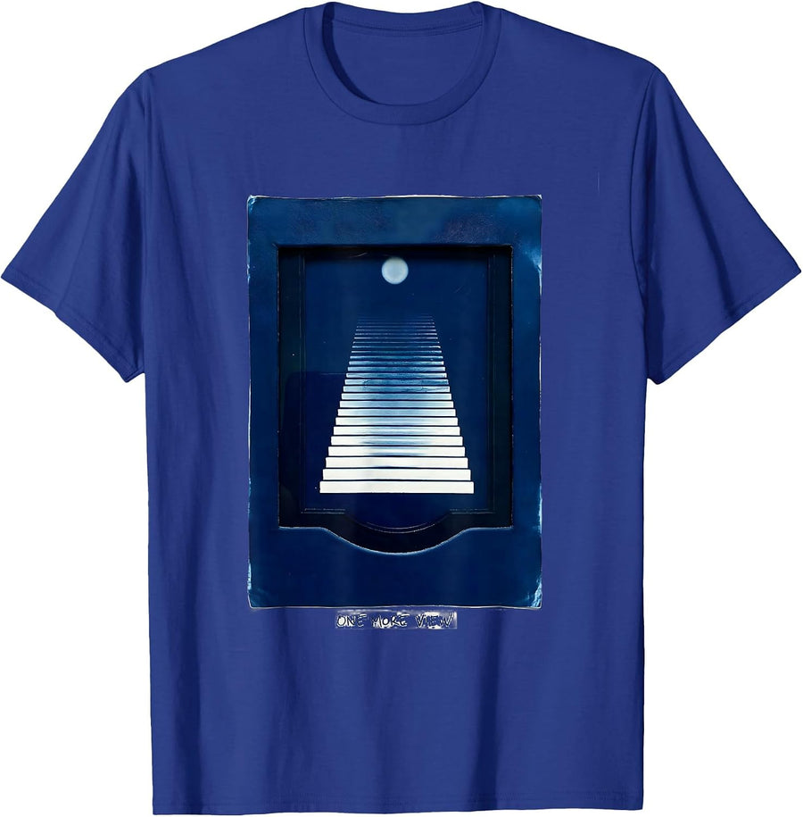 One More View Cyanotype Radiologic Technologist X-ray Tech T-Shirt - Royal Blue