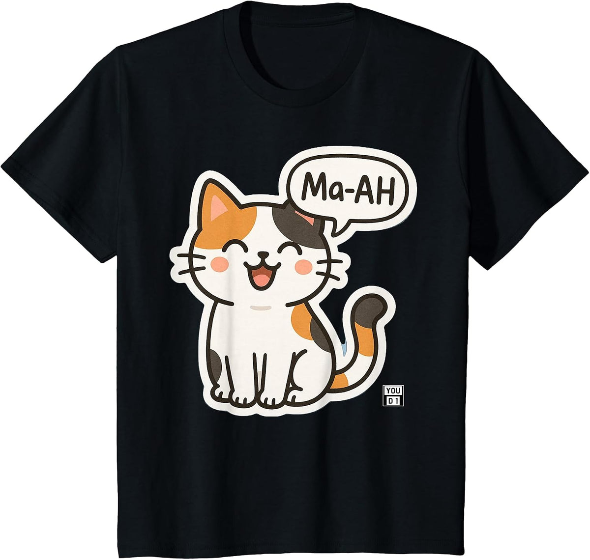 Calico Ma-AH T-Shirt - Black