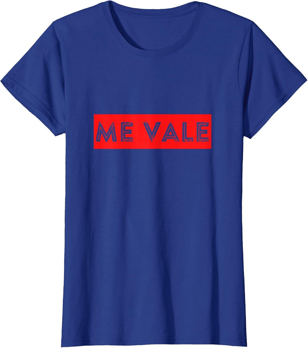 Me Vale Slang Design Spanish Doesn't Matter to me T-Shirt - Royal Blue