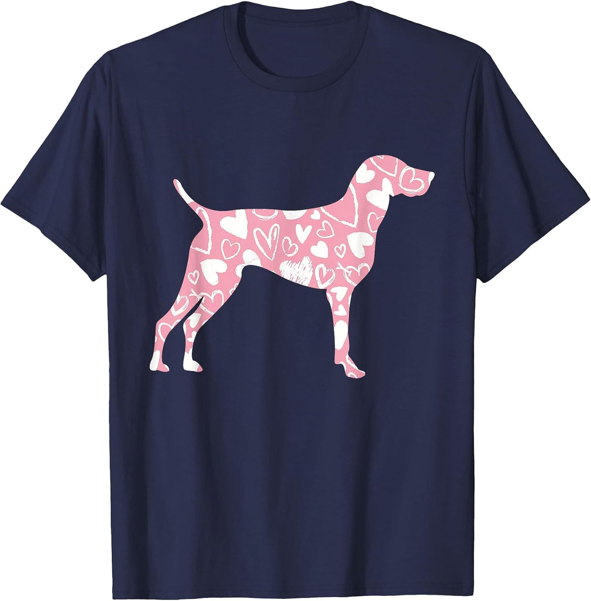 German Shorthair Dog GSP Mom Dad T-Shirt - Navy Blue
