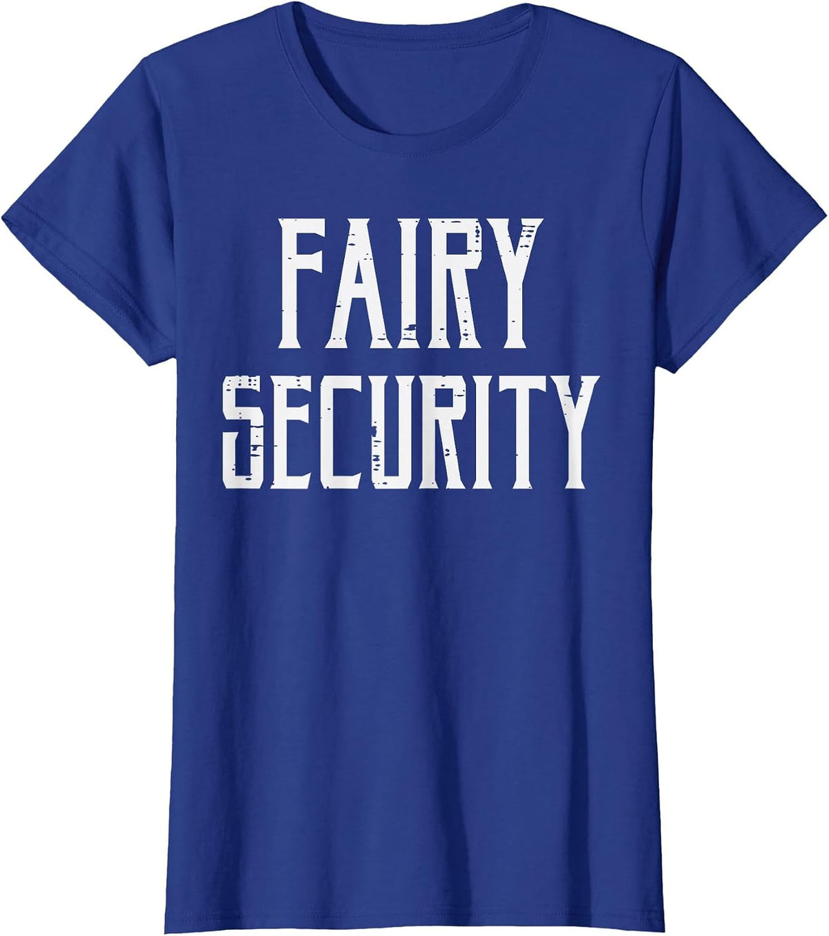 Halloween Fairy Security Funny Costume Dad Men Boys Kids T-Shirt - Royal Blue