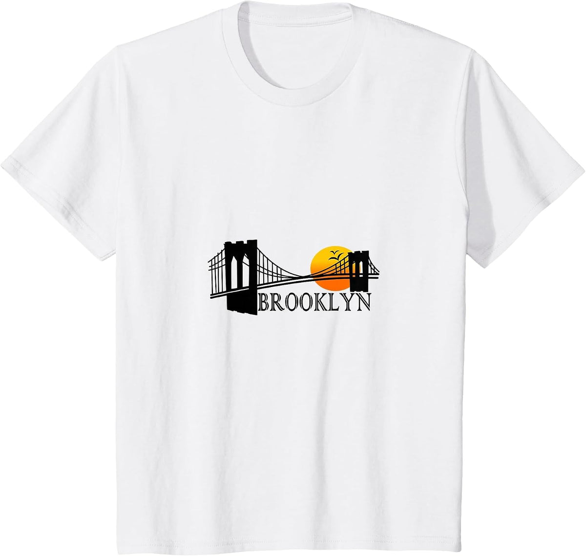 Brooklyn Bridge Sunset T-Shirt - White