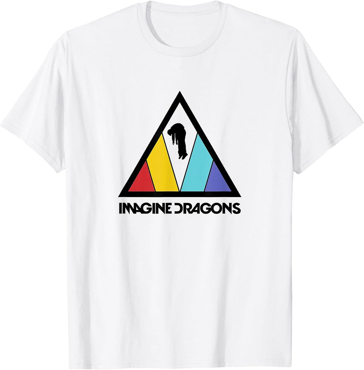 Imagine Dragons Triangle Logo T-Shirt - White
