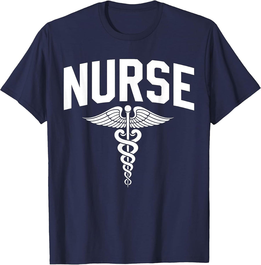 RN Nurse Registered Nurse T-Shirt - Navy Blue