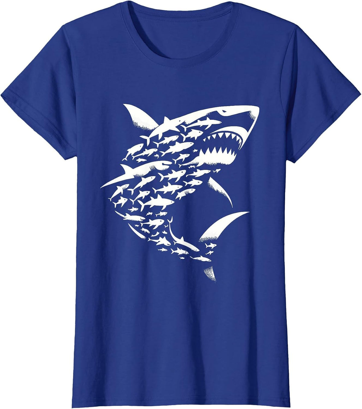 Shark Lover Marine Biology Animal Science Sharks T-Shirt - Royal Blue