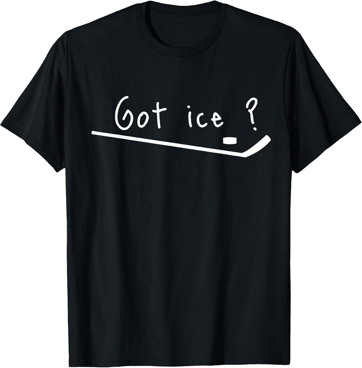 Ice Hockey T-Shirt - Black